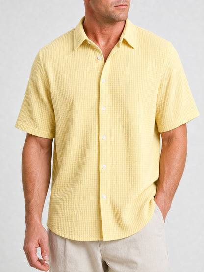 Bellkmart – Men’s GridWeave Ultra Comfortable Shirt