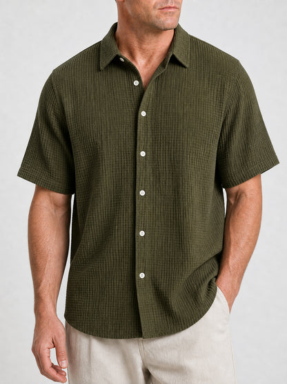 Bellkmart – Men’s GridWeave Ultra Comfortable Shirt