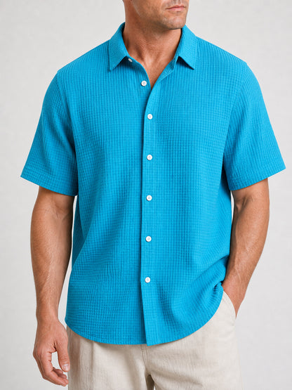 Bellkmart – Men’s GridWeave Ultra Comfortable Shirt