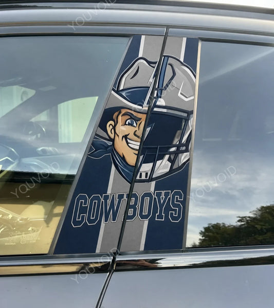 Dallas Cowboys Car Pillar Wrap - Universal Fit Style 2