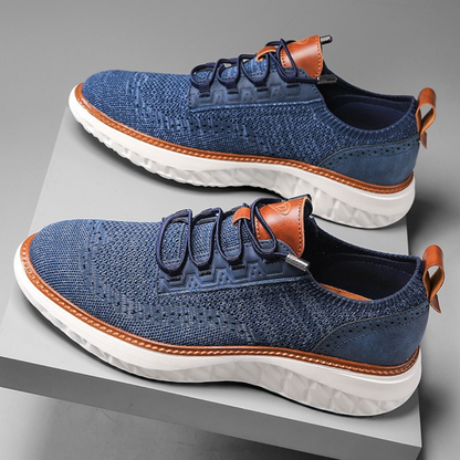 Oxford Comfy breathable Orthopedic Mesh Sneakers - Bellkmart