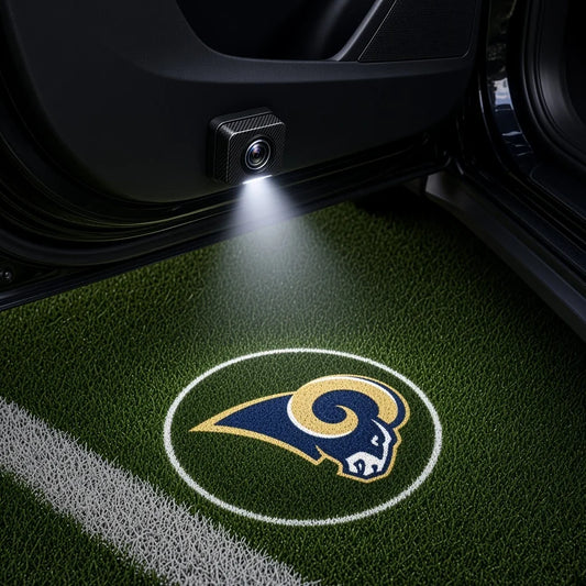 Los Angeles Rams Football Car Door Projector Light