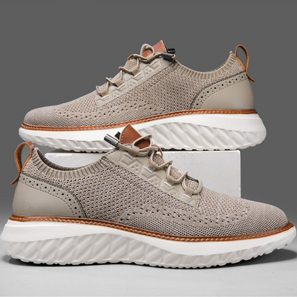 Oxford Comfy breathable Orthopedic Mesh Sneakers - Bellkmart
