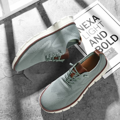 Bellkmart Super Comfy breathable Orthopedic Mesh Sneakers For Wide Feet - Morandi - Bellkmart