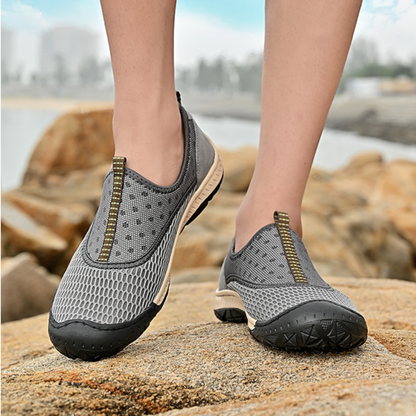 Breathable Comfortable Mesh Slip-On Orthopedic Outdoor Shoes - Bellkmart