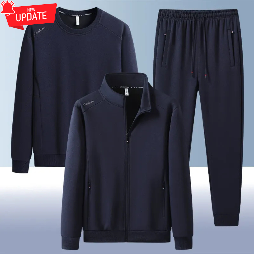 Stylish sportswear comfortable three-piece set（upgrad）
