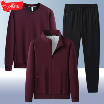 Stylish sportswear comfortable three-piece set（upgrad）
