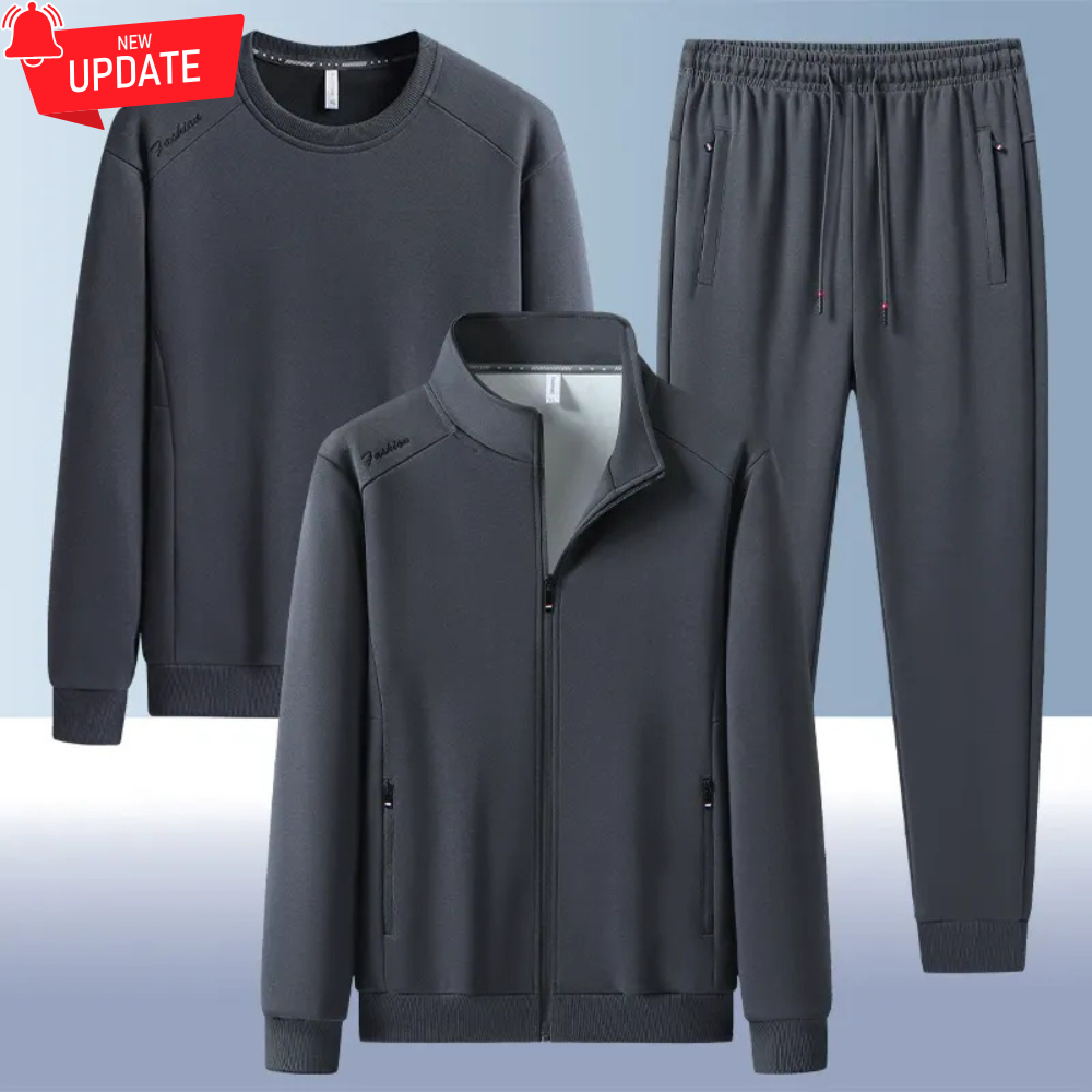 Stylish sportswear comfortable three-piece set（upgrad）