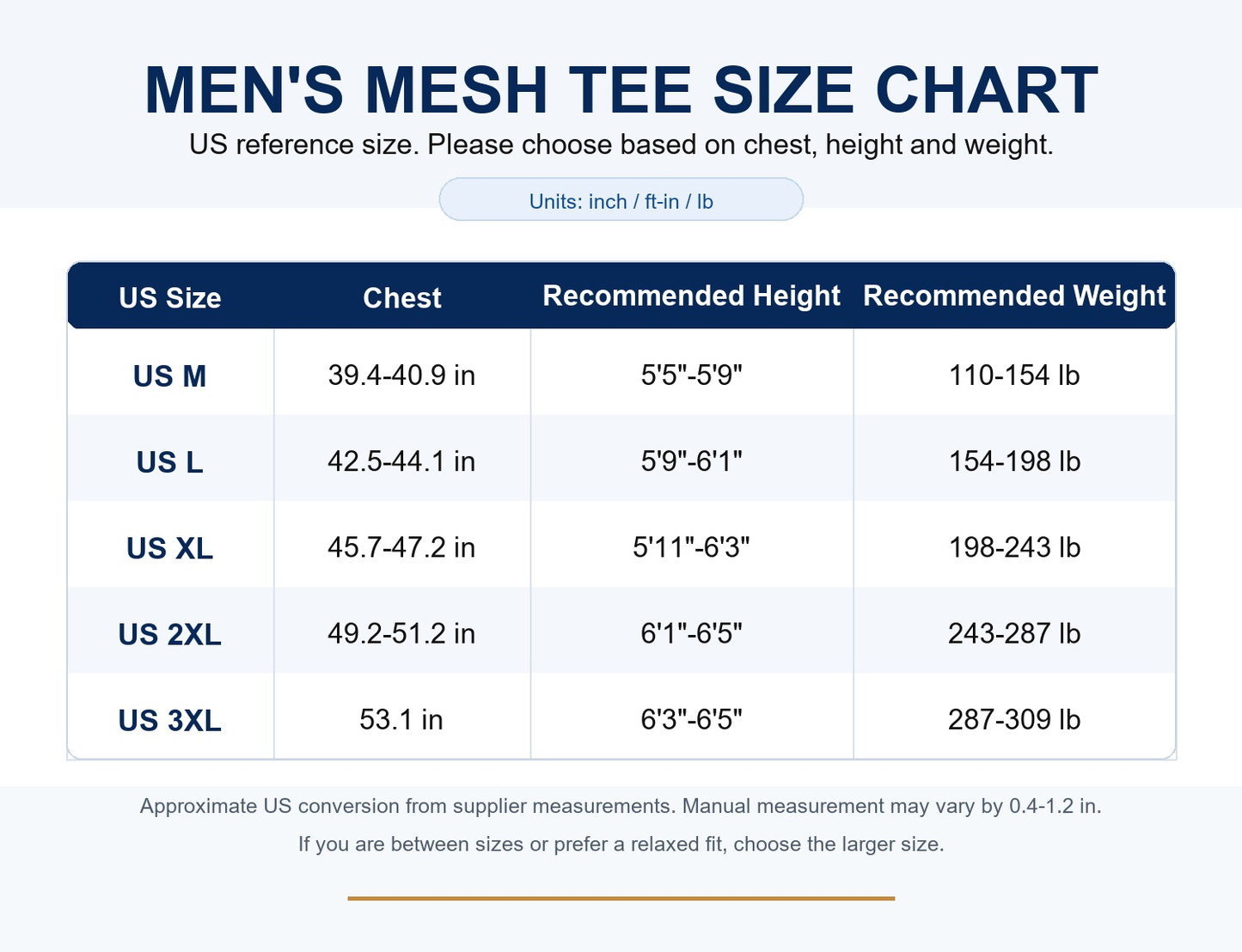 Bellkmart AirGrid™ Big & Tall Cooling Mesh Tee