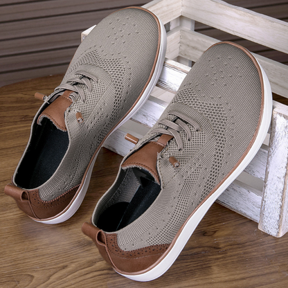 Super Comfy breathable Orthopedic Mesh Wide Toe Box Sneakers - Bellkmart