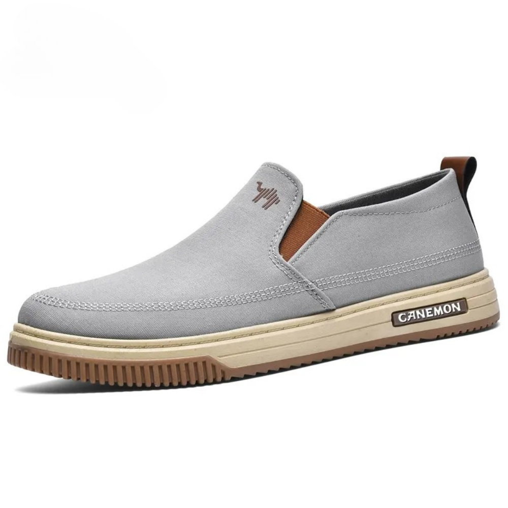 Men's Lightweight Breathable Slip-On Canvas - Bellkmart