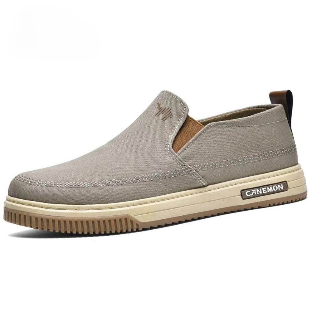 Men's Lightweight Breathable Slip-On Canvas - Bellkmart