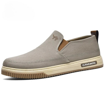 Men's Lightweight Breathable Slip-On Canvas - Bellkmart