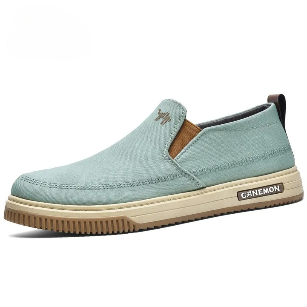 Men's Lightweight Breathable Slip-On Canvas - Bellkmart