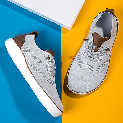 Super Comfy breathable Orthopedic Mesh Wide Toe Box Sneakers - Bellkmart