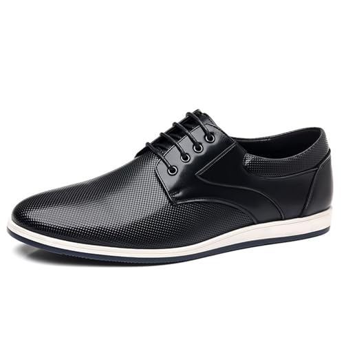 Men's Comfortable Business Casual Leather Shoes - Bellkmart