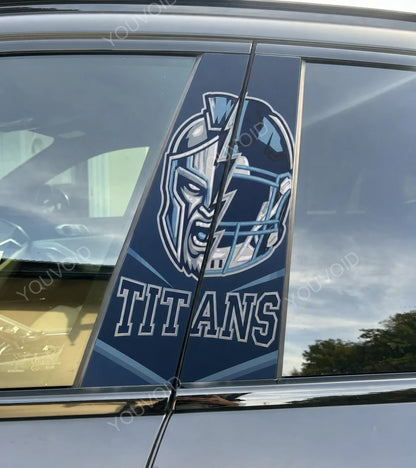Tennessee Titans Car Pillar Wrap - Universal Fit