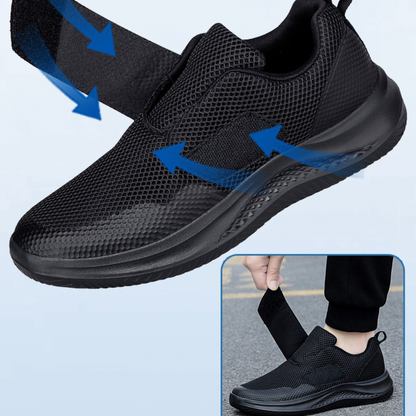 Adjustable Velcro Comfort Men's Shoes - Bellkmart