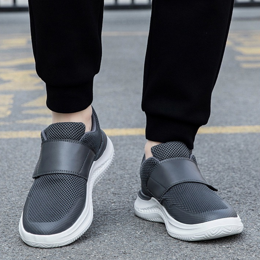 Adjustable Velcro Comfort Men's Shoes - Bellkmart