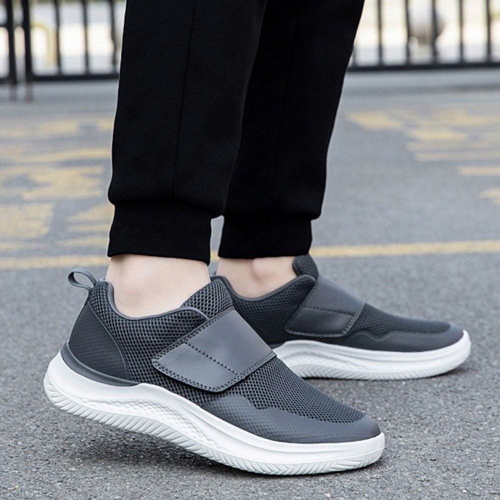 Adjustable Velcro Comfort Men's Shoes - Bellkmart