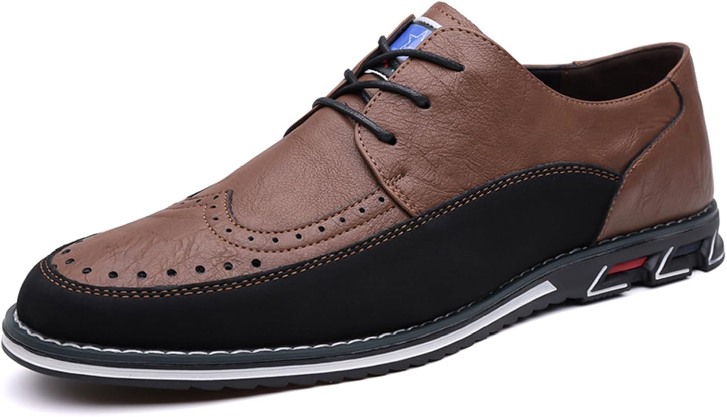 Men's Casual Dress Oxfords Shoes - Bellkmart