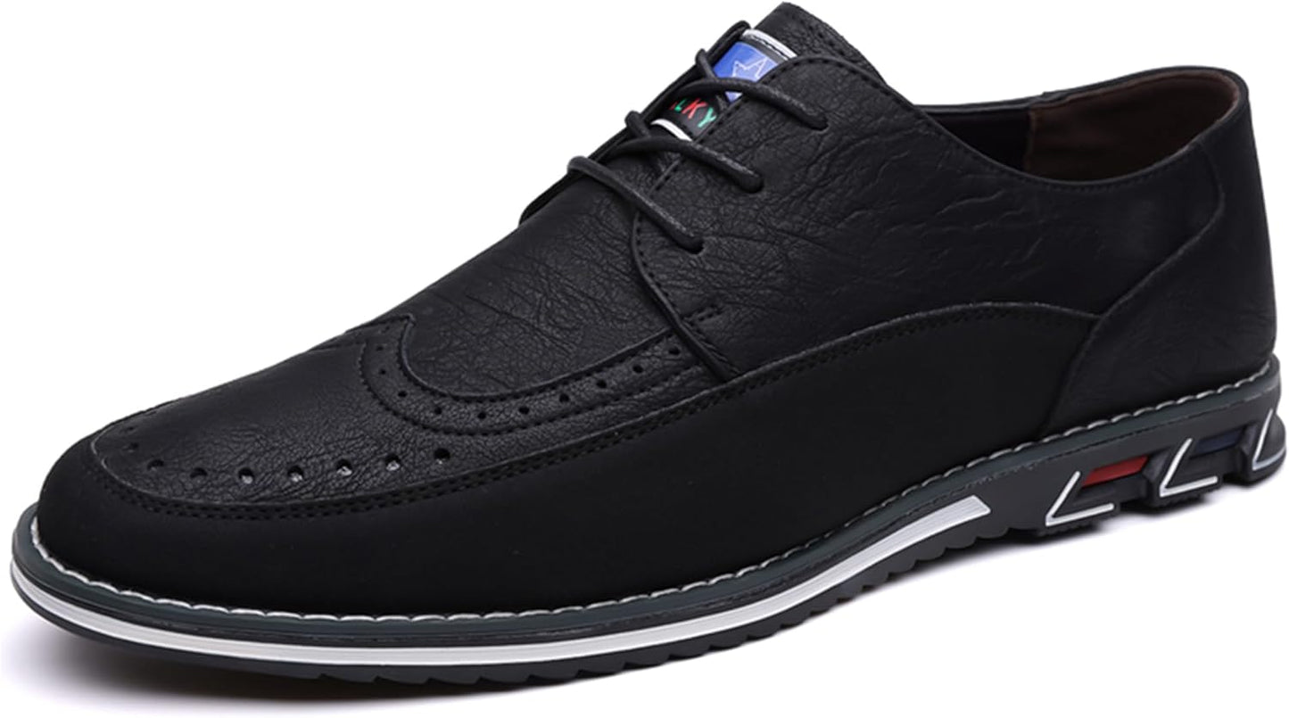 Men's Casual Dress Oxfords Shoes - Bellkmart