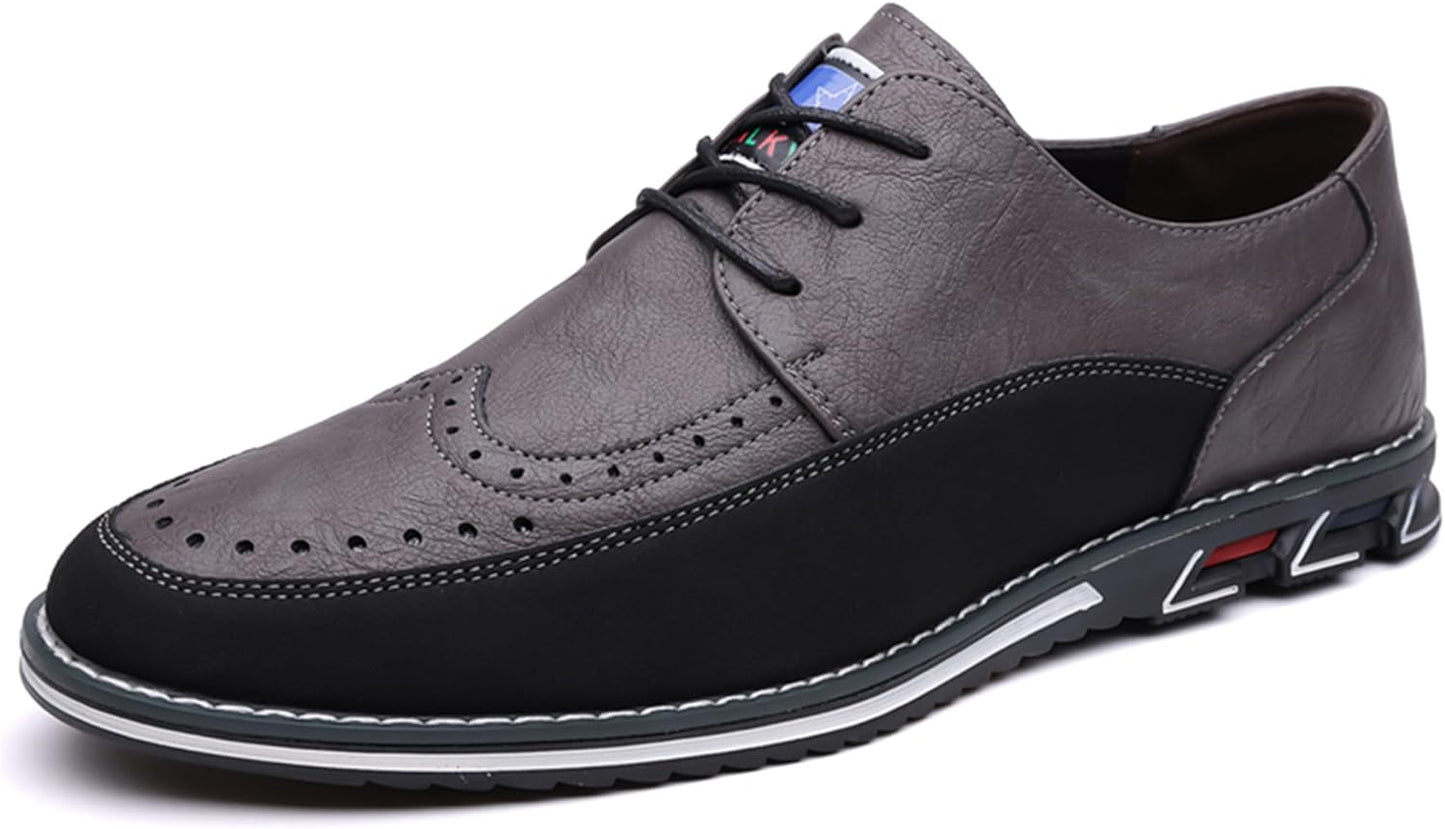 Men's Casual Dress Oxfords Shoes - Bellkmart