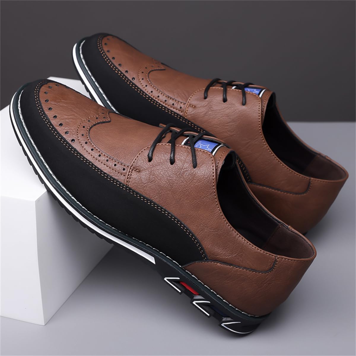 Men's Casual Dress Oxfords Shoes - Bellkmart