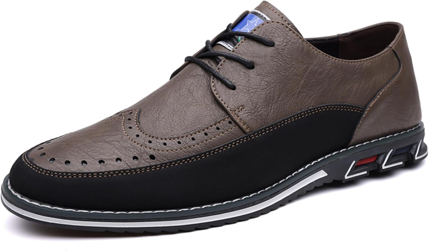 Men's Casual Dress Oxfords Shoes - Bellkmart