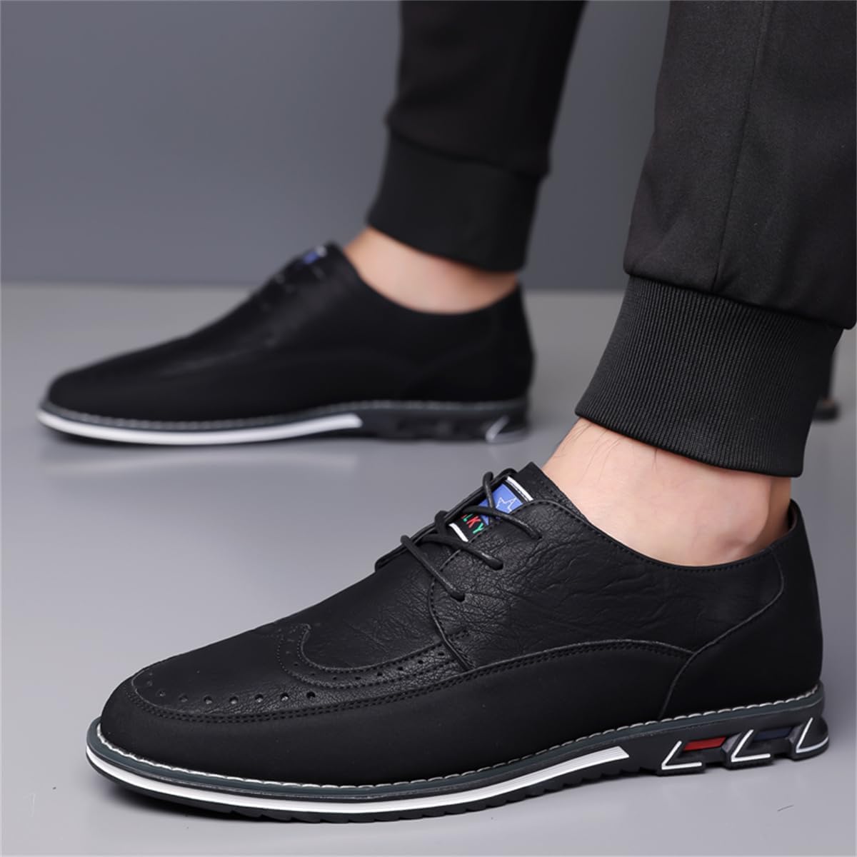 Men's Casual Dress Oxfords Shoes - Bellkmart