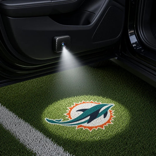 Miami Dolphins Football Car Door Projector Light