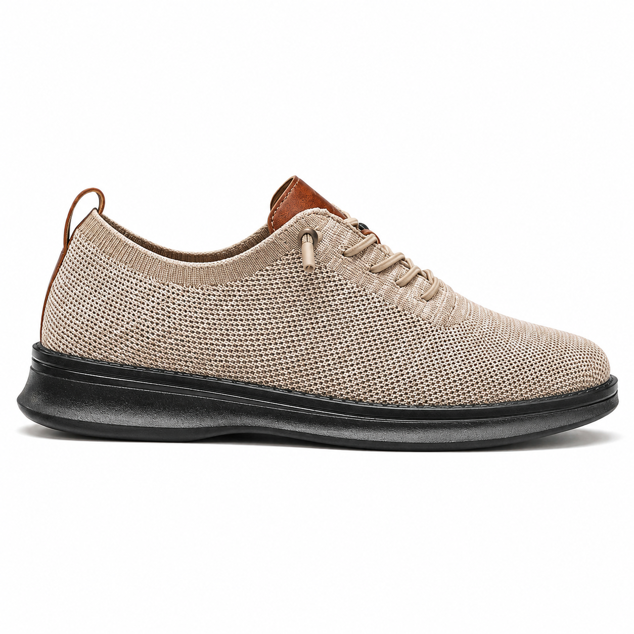 Men’s Breathable Knit Dress Sneakers
