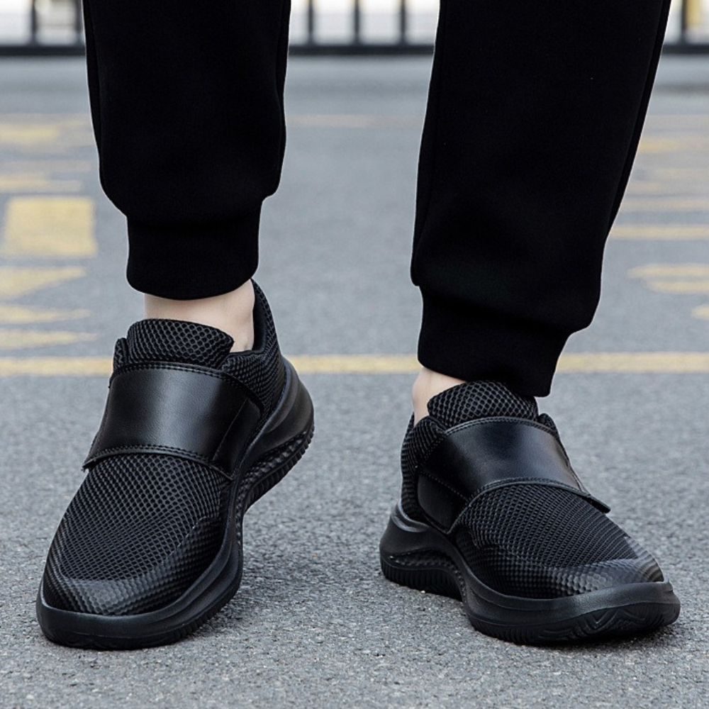 Adjustable Velcro Comfort Men's Shoes - Bellkmart