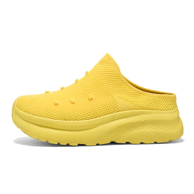 Women Wide Toe Box Flyknit orthopedic casual shoes - Bellkmart