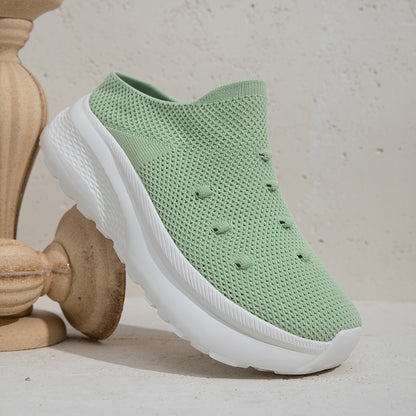 Women Wide Toe Box Flyknit orthopedic casual shoes - Bellkmart