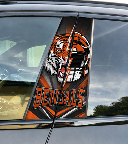 Cincinnati Bengals Car Pillar Wrap - Universal Fit - 1