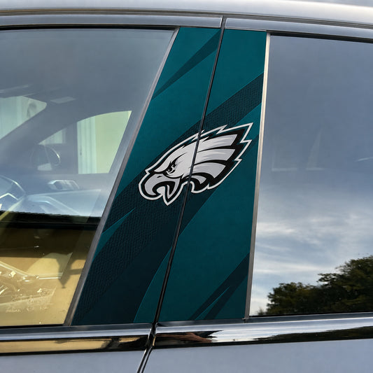 Philadelphia Eagles Car Pillar Wrap - Universal Fit - 1