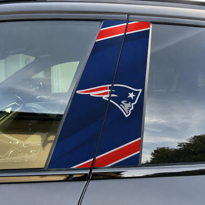 New England Patriots Car Pillar Wrap - Universal Fit - 1