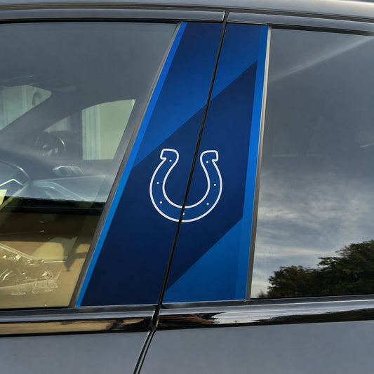 Indianapolis Colts Car Pillar Wrap - Universal Fit - 1