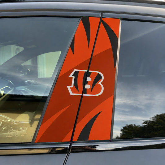 Cincinnati Bengals Car Pillar Wrap - Universal Fit - 1