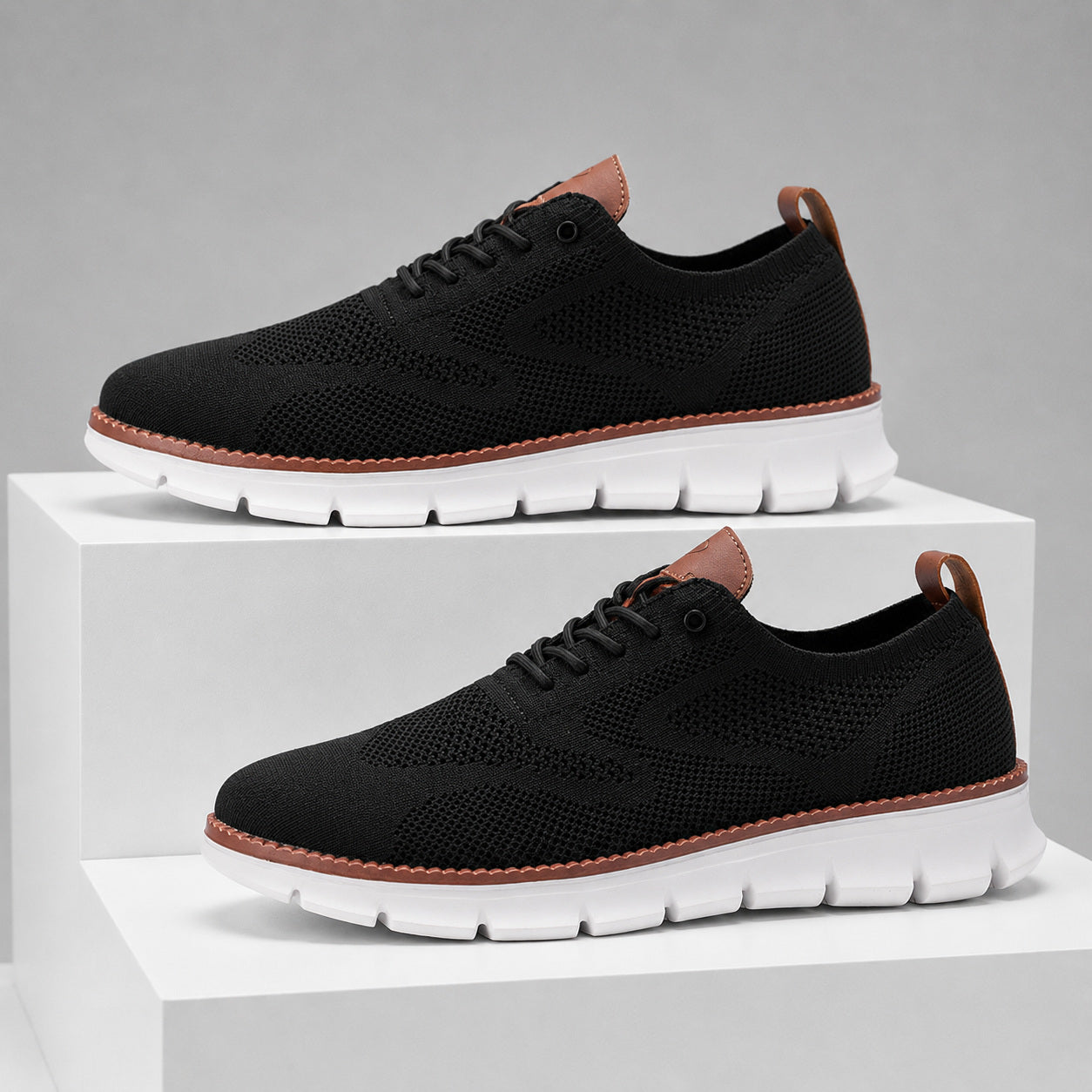 Bellkmart RelaxFit™ Women’s Wide Toe Box Knit Walking Shoes - Bellkmart