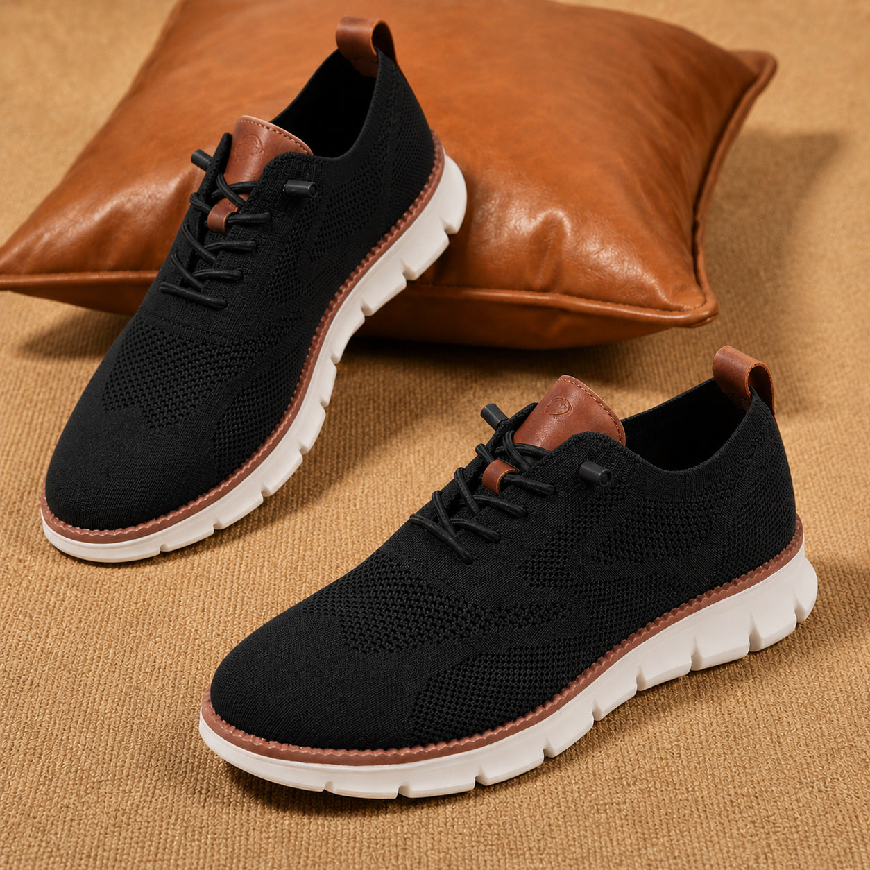 Bellkmart RelaxFit™ Women’s Wide Toe Box Knit Walking Shoes - Bellkmart