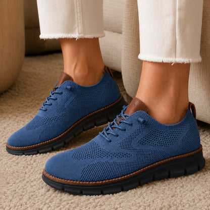 Bellkmart RelaxFit™ Women’s Wide Toe Box Knit Walking Shoes - Bellkmart