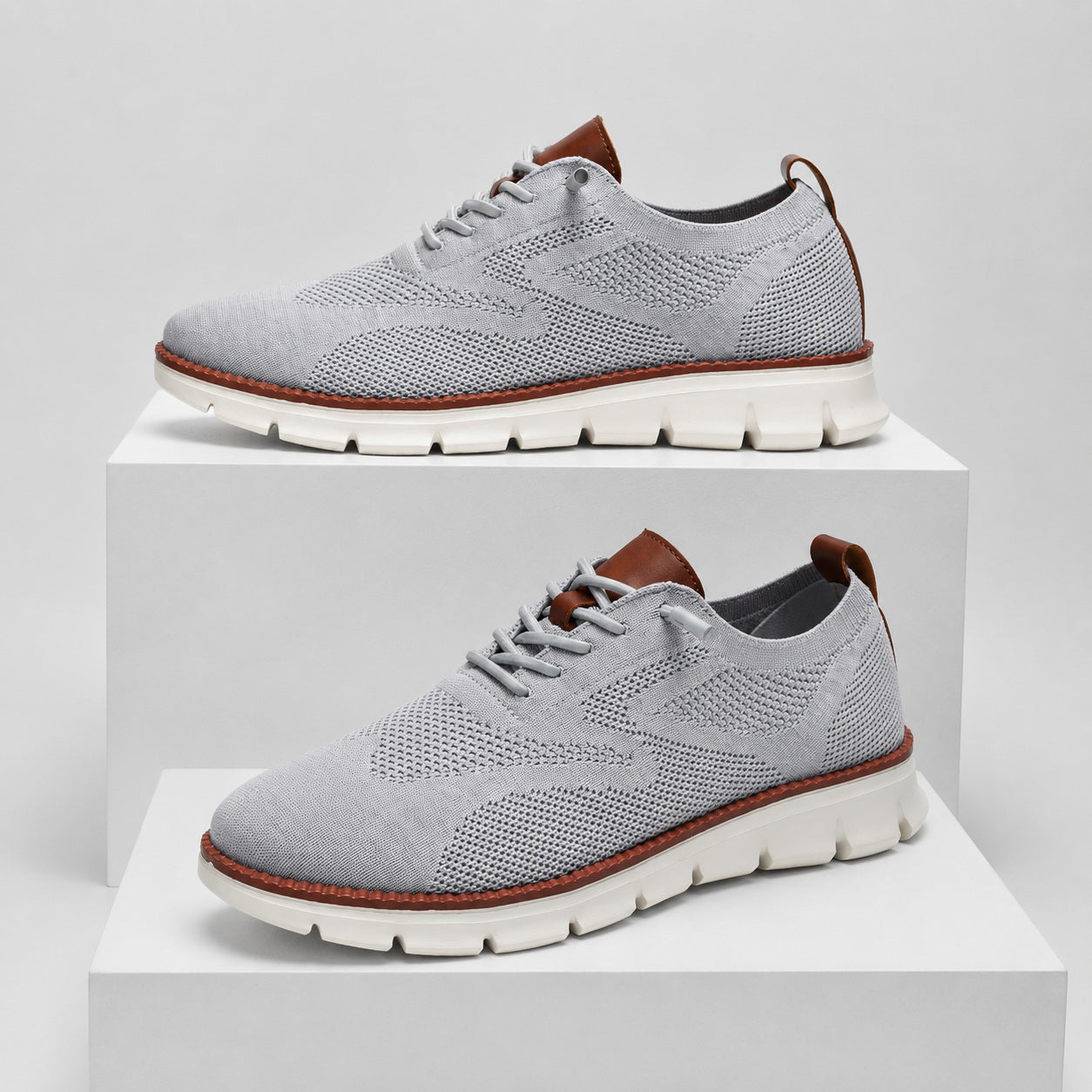 Bellkmart RelaxFit™ Women’s Wide Toe Box Knit Walking Shoes - Bellkmart