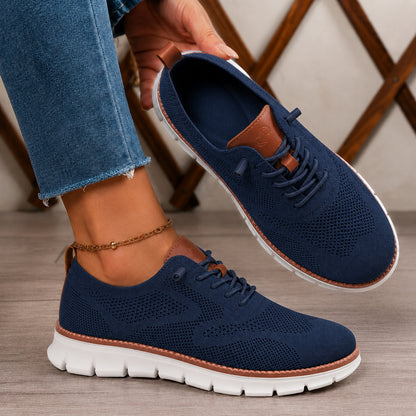 Bellkmart RelaxFit™ Women’s Wide Toe Box Knit Walking Shoes - Bellkmart