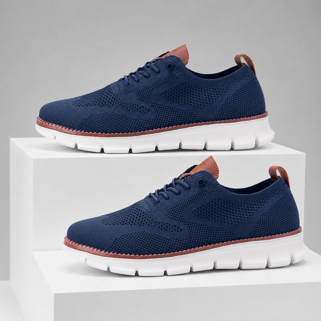 Bellkmart RelaxFit™ Women’s Wide Toe Box Knit Walking Shoes - Bellkmart