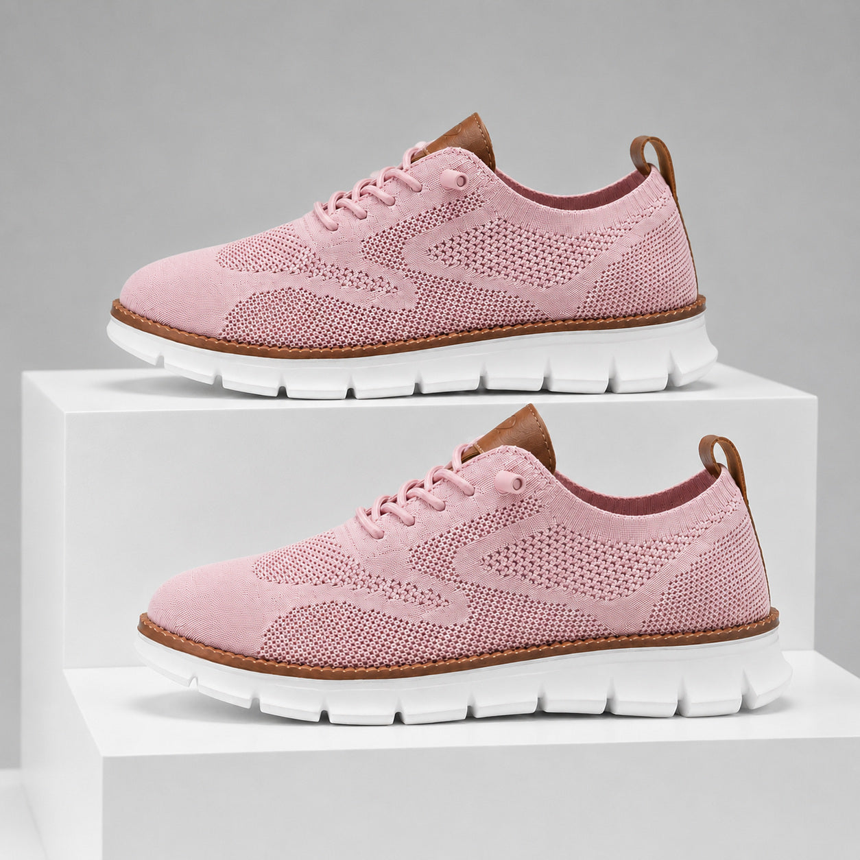 Bellkmart RelaxFit™ Women’s Wide Toe Box Knit Walking Shoes - Bellkmart