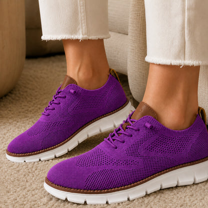 Bellkmart RelaxFit™ Women’s Wide Toe Box Knit Walking Shoes - Bellkmart