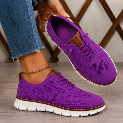 Bellkmart RelaxFit™ Women’s Wide Toe Box Knit Walking Shoes - Bellkmart