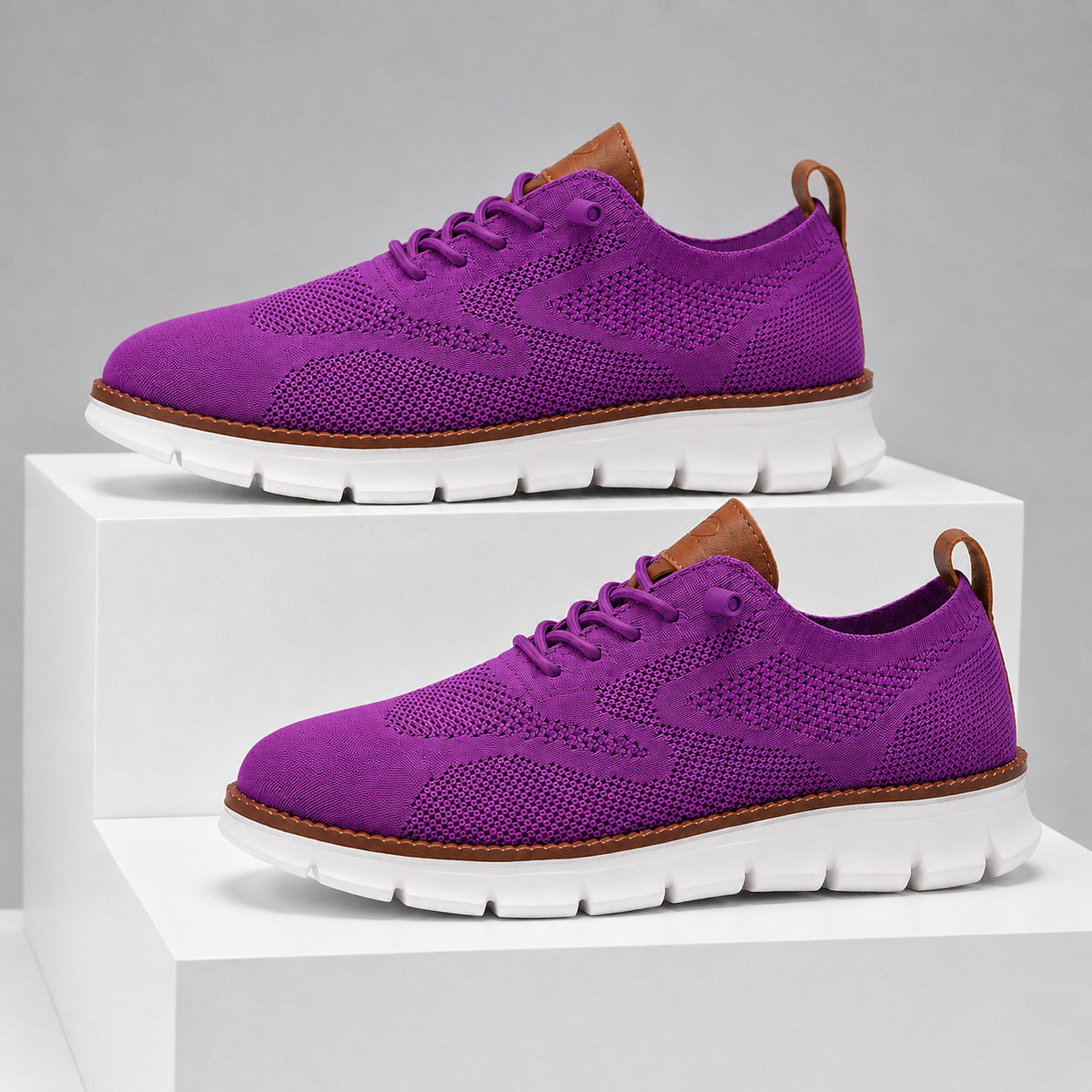 Bellkmart RelaxFit™ Women’s Wide Toe Box Knit Walking Shoes - Bellkmart